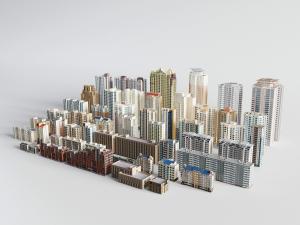 售楼部沙盘高楼