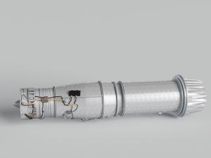 战斗机涡轮发动机