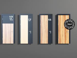 工业风公厕平开门