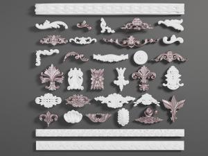 欧式雕花构件角线