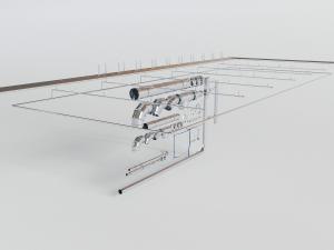 工业风暖气管道弯管消防通风管道