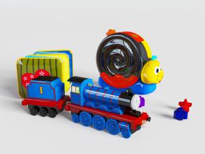 儿童托马斯火车玩具、蜗牛玩具