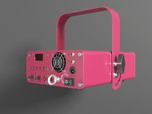 玫红色静电消除器、除静电离子风扇工业设备