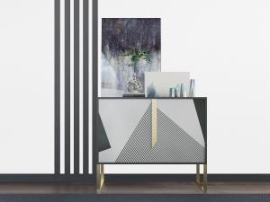 新中式玄关柜边柜