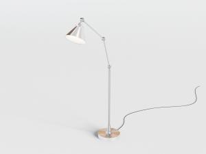 工业风可调整弧度的落地灯