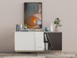 现代轻奢玄关柜边柜