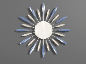 现代太阳造型的墙饰挂件
