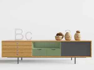 北欧电视柜、饰品摆件