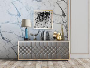 美式玄关柜边柜