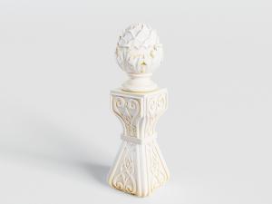 欧式古典护栏柱3d模型 欧式古典护栏柱