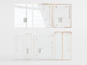 后现代轻奢淋浴房、花洒淋浴