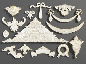 欧式雕花装饰品挂件