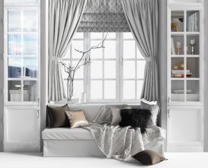 后现代多人沙发、窗户、储物柜3d模型 后现代多人沙发、窗户、储物柜