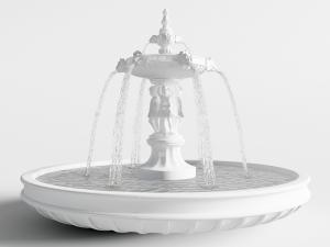 欧式喷泉、流水池