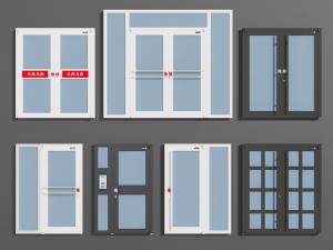 现代推拉门、密码门