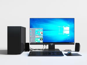 电脑主机显示屏小音箱鼠标键盘