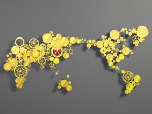 工业风齿轮墙饰挂件