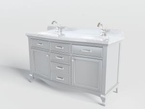 简欧白色洗手台洗手盆