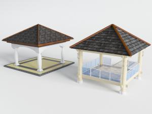 欧式罗马柱子凉亭