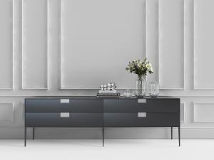 新中式极简电视桌