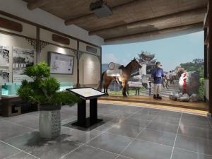 新中式展馆展厅博物馆3d模型 新中式展馆展厅博物馆