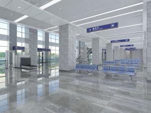 现代汽车站候车厅