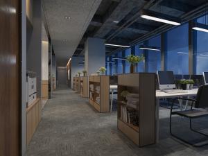 工业风公共办公区