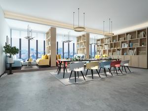 北欧图书阅览室书吧3d模型 北欧图书阅览室书吧