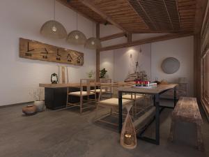 新中式董事长总经理办公室茶室