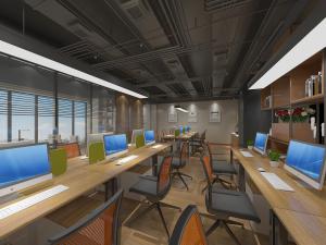 工业风公共办公区