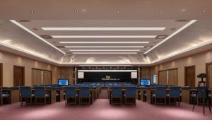 现代会议室报告厅3d模型 现代会议室报告厅