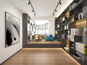 后现代榻榻米书房