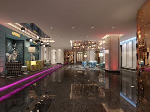 北欧KTV大厅休息区