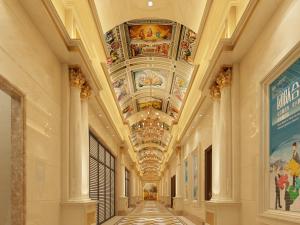 欧式古典走廊过道