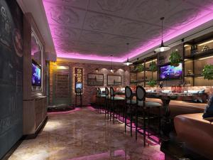 工业风酒吧KTV包房