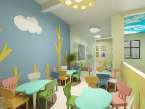 现代幼儿园手工课教室3d模型 现代幼儿园手工课教室