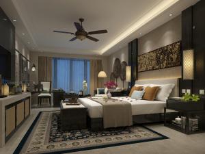 新中式酒店客房