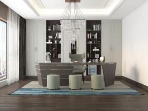 现代轻奢董事长总经理办公室