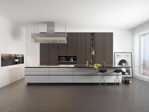 现代水吧台厨房