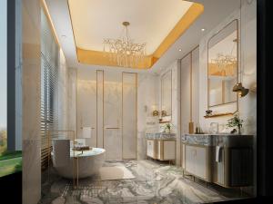 现代轻奢卫浴间洗手间