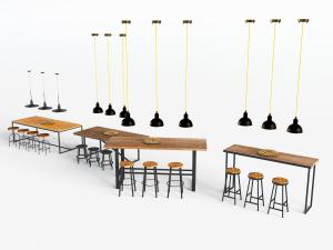 工业风吧台吧凳