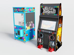 超市娃娃机、游戏机游乐设施3d模型 超市娃娃机、游戏机游乐设施