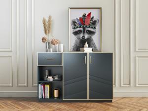 现代轻奢玄关柜边柜