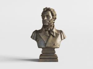 欧式人物半身雕像