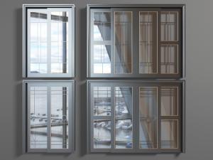 现代轻奢玻璃推拉门