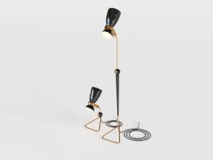 现代轻奢落地灯、台灯