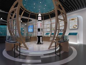现代科技展厅博物馆3d模型 现代科技展厅博物馆