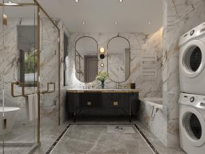 现代轻奢卫生间卫浴间