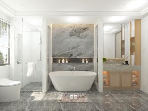 北欧卫生间卫浴间浴缸