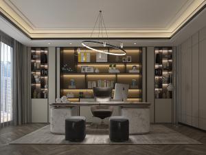 现代轻奢董事长总经理办公室